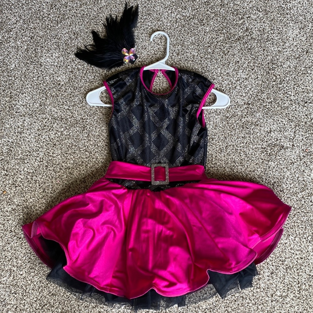 Weissman child medium jazz costume RN 64830